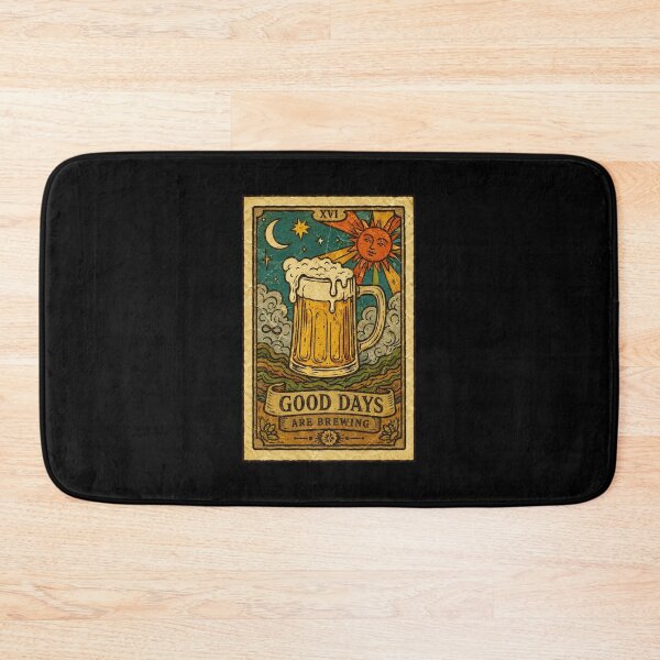 Item preview, Good Days Are Brewing Vintage Beer Tarot Style designed and sold by ferminhays.