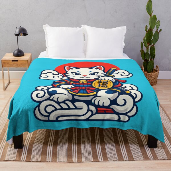 Item preview, Lucky Warrior Cat designed and sold by TeeCodes.