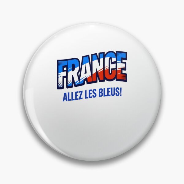 Item preview, France Allez Les Bleus French Soccer Fan Supporter designed and sold by jinajinawoodood.