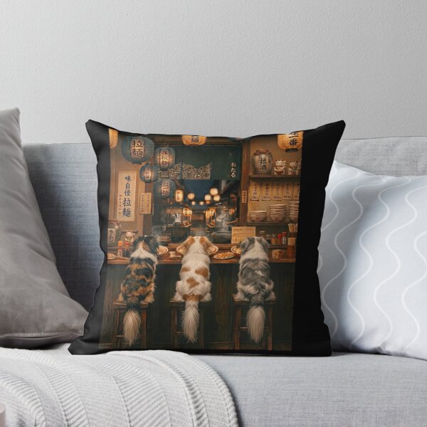Item preview, Japanese Chin Art Ramen Noodle Foodie Dog Lover designed and sold by DoodleTortle.