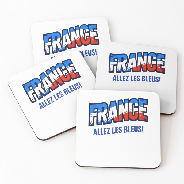 Item preview, France Allez Les Bleus French Soccer Fan Supporter designed and sold by jinajinawoodood.