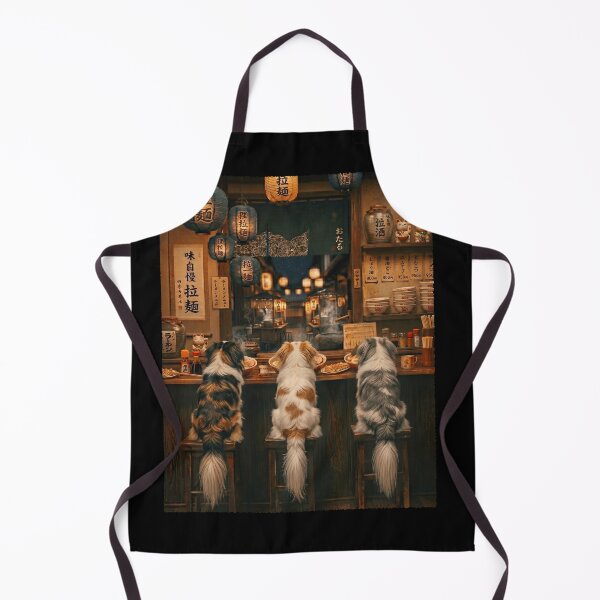 Item preview, Japanese Chin Art Ramen Noodle Foodie Dog Lover designed and sold by DoodleTortle.