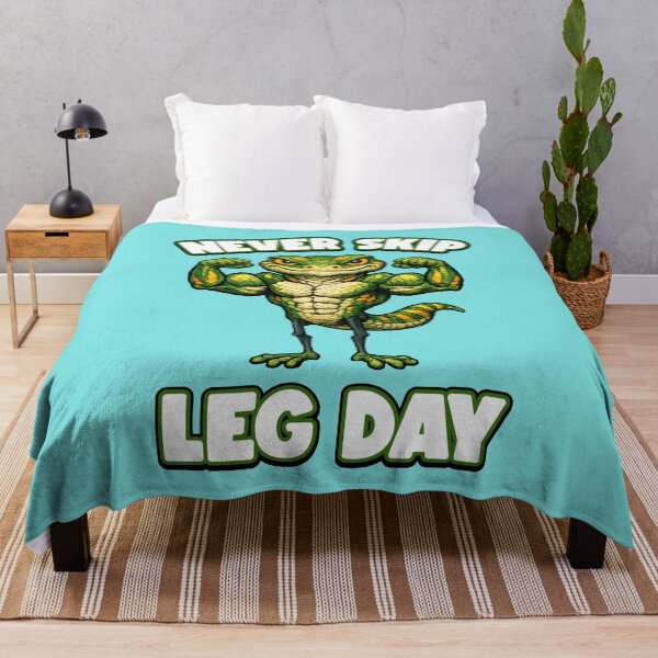 Item preview, NEVER SKIP LEG DAY designed and sold by TeeCodes.