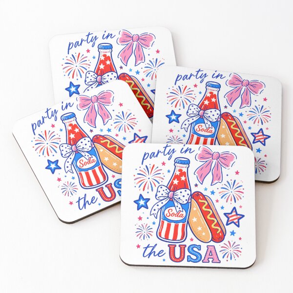 Item preview, Cute Fourth of July Patriotic USA Celebration Design designed and sold by Soft Glow.