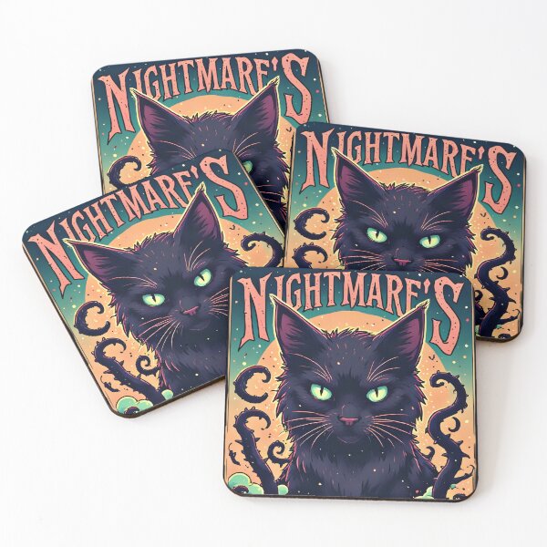 Item preview, Black Cat Nightmares Gothic  designed and sold by Neer arts.