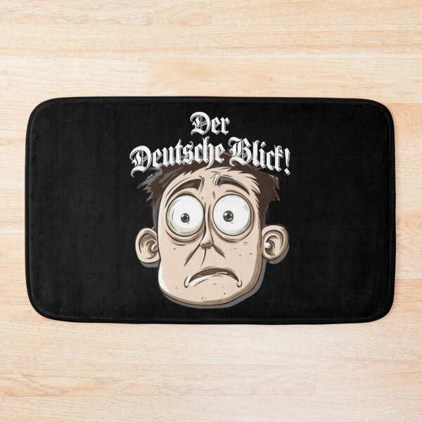 Item preview, Der Deutsche Blick Funny German Gaze Cartoon Face designed and sold by Flirt-Teez.