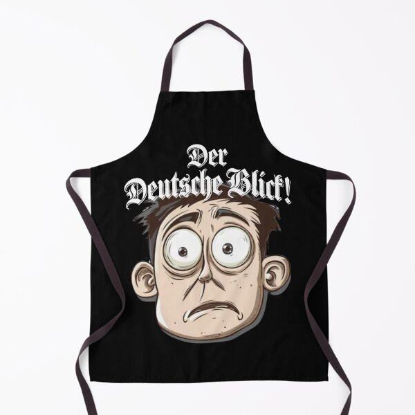 Item preview, Der Deutsche Blick Funny German Gaze Cartoon Face designed and sold by Flirt-Teez.