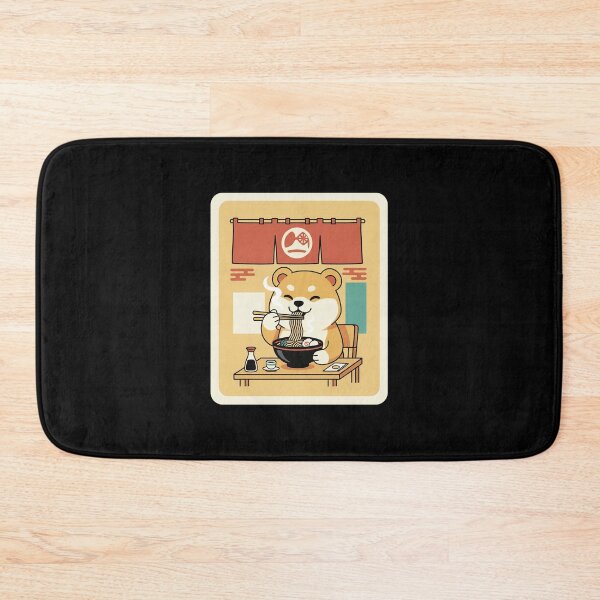 Item preview, Cute Bear Eating Ramen Cozy Japanese Restaurant Cartoon designed and sold by JordynLadukeg65.
