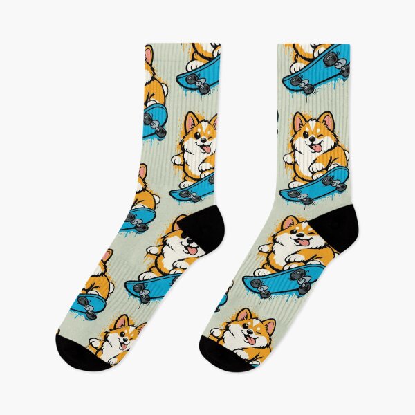 Item preview, Corgi Skater designed and sold by TeeCodes.