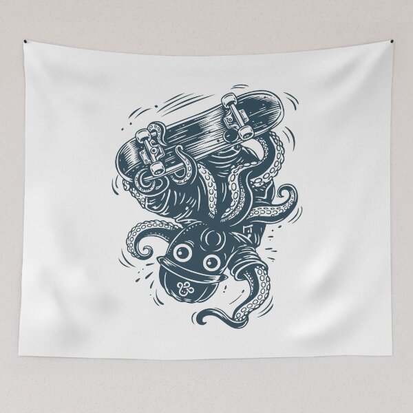 Item preview, Octo Skater designed and sold by TeeCodes.