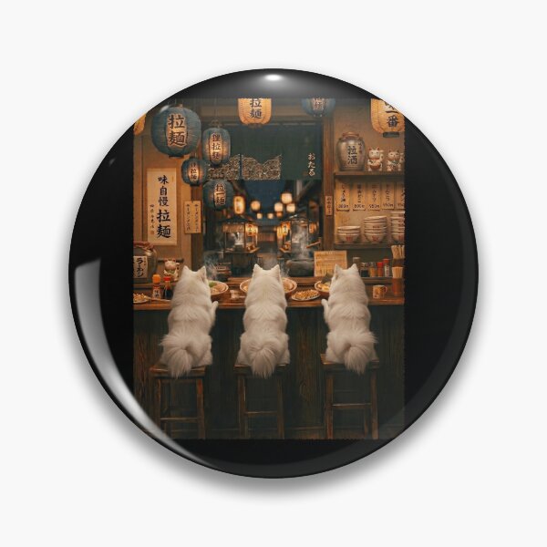 Item preview, Japanese Japanese Spitz Art Ramen Noodle Foodie Dog Lover designed and sold by DoodleTortle.