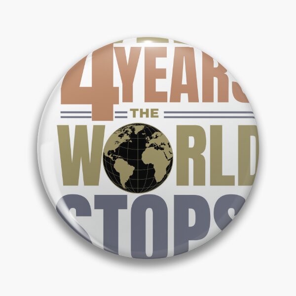 Item preview, Every 4 Years The World Stops Football Takes Over, Vintage Football  World Cup Inspired Graphic Tee designed and sold by DrimitStore.