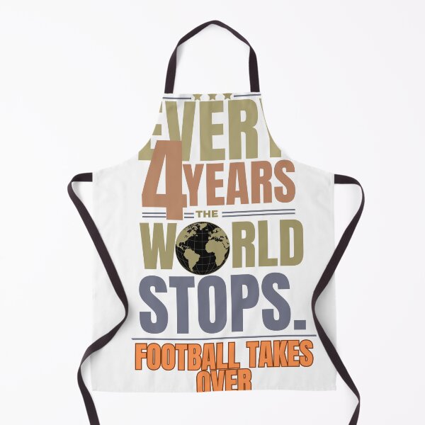 Item preview, Every 4 Years The World Stops Football Takes Over, Vintage Football World Cup Inspired Graphic Tee designed and sold by DrimitStore.