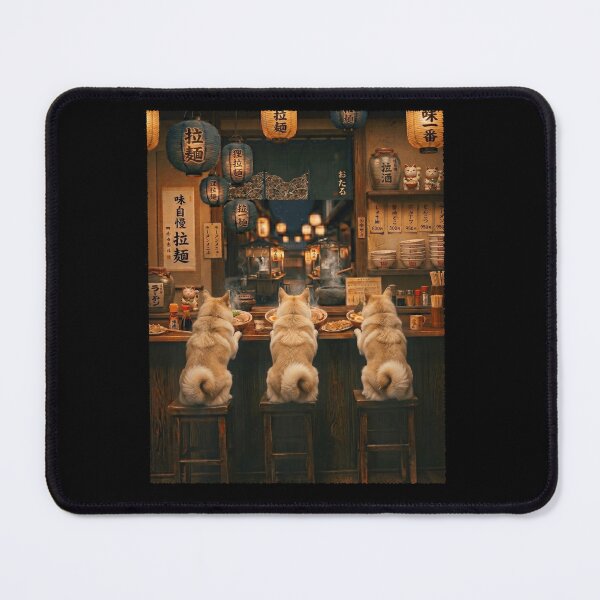 Item preview, Japanese Norwegian Buhund Art Ramen Noodle Foodie Dog Lover designed and sold by DoodleTortle.