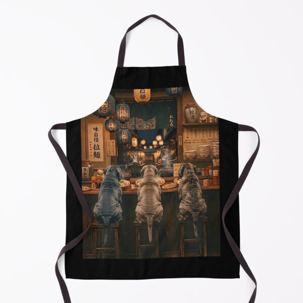 Item preview, Japanese Neapolitan Mastiff Art Ramen Noodle Foodie Dog Lover designed and sold by DoodleTortle.