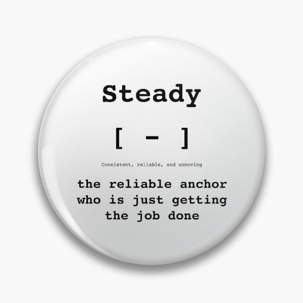 Item preview, Steady Kaomoji [ - ] - Monday Mood - DRYSMIRK designed and sold by DrySmirk.
