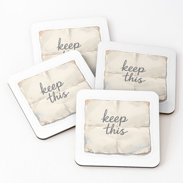 Item preview, Keep This Folded Note Illustration designed and sold by Naviora.