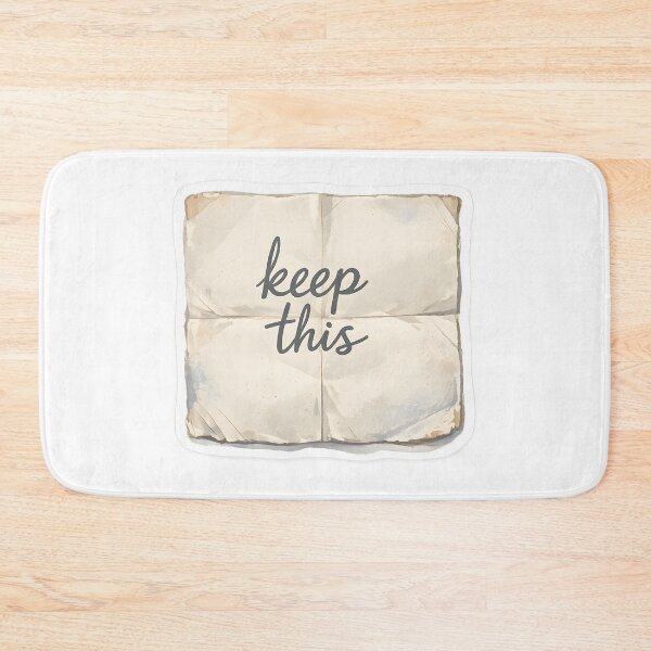 Item preview, Keep This Folded Note Illustration designed and sold by Naviora.