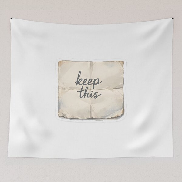 Item preview, Keep This Folded Note Illustration designed and sold by Naviora.