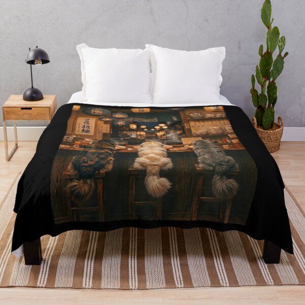 Item preview, Japanese Tibetan Mastiff Art Ramen Noodle Foodie Dog Lover designed and sold by DoodleTortle.