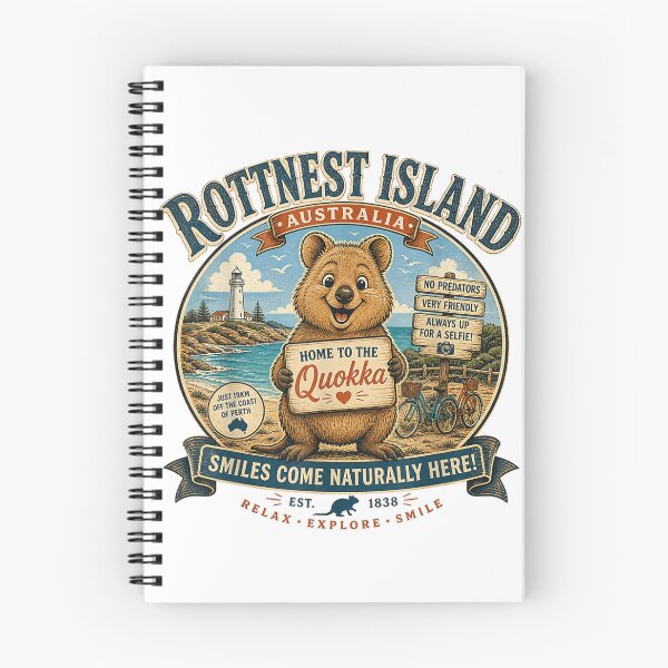 Item preview, Rottnest Island Australia Quokka designed and sold by goombi-creative.