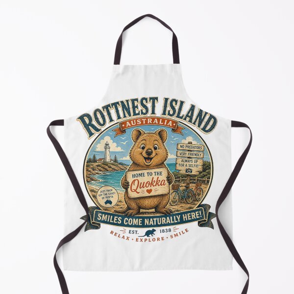 Item preview, Rottnest Island Australia Quokka designed and sold by goombi-creative.