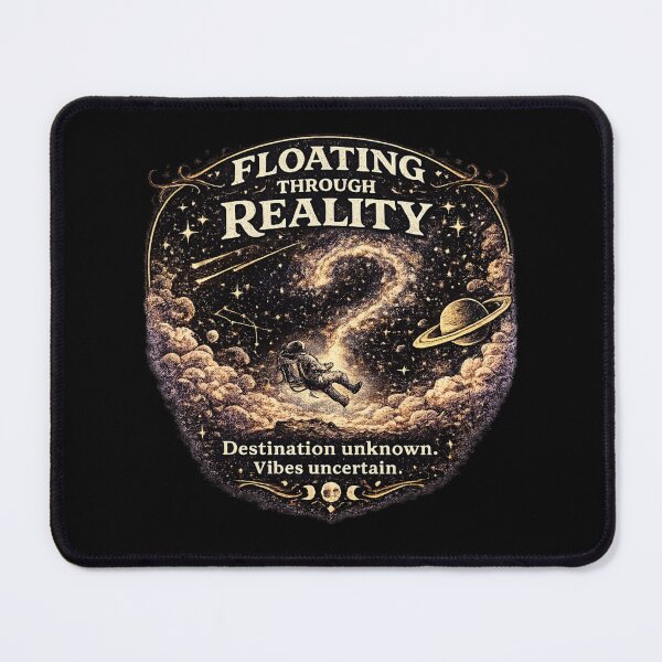 Item preview, Floating Through Reality Shirt | Astronaut Space Aesthetic Tee | Cosmic Vibes Apparel designed and sold by MrDev.