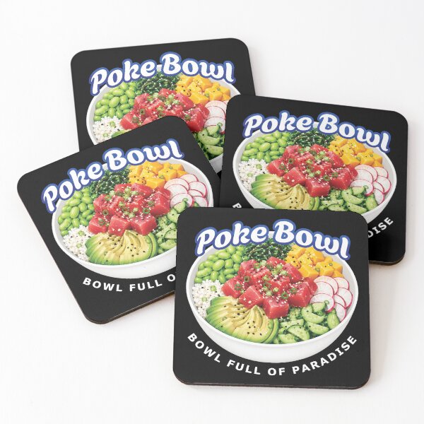 Item preview, Hawaiian Poke Bowl - Hawaiian Seafood Bowl Full of Paradise designed and sold by merchxwear.
