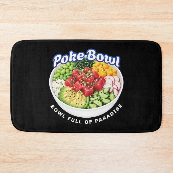 Item preview, Hawaiian Poke Bowl - Hawaiian Seafood Bowl Full of Paradise designed and sold by merchxwear.