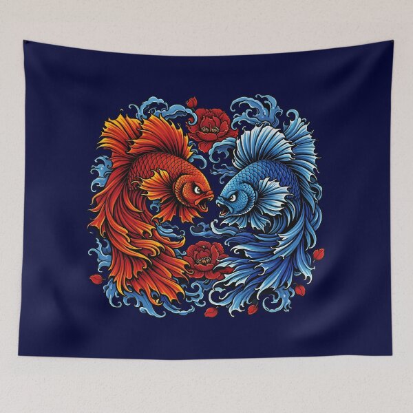 Item preview, Fighting Fish designed and sold by TeeCodes.