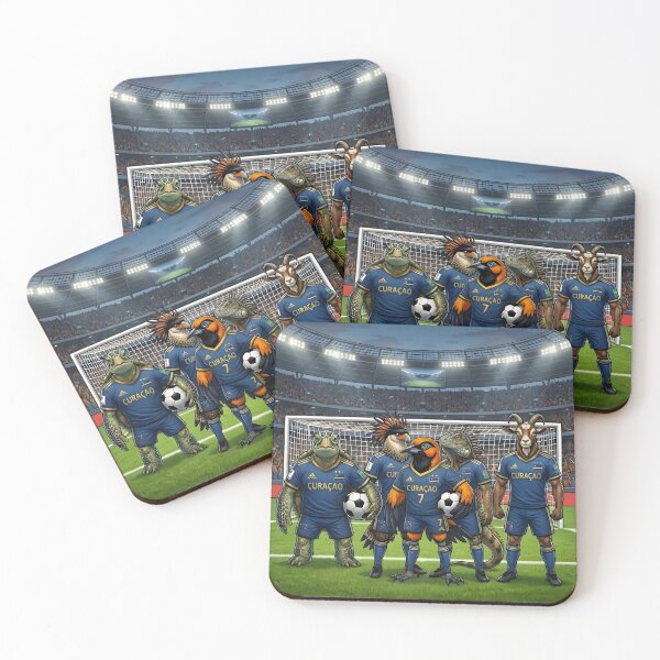 Item preview, TEAM CURACAO ANIMAL MASCOTS designed and sold by internlvisions.