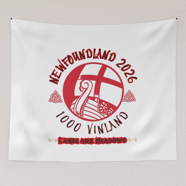 Item preview, VIKING NEWFOUNDLAND VINLAND 1000 - 2026 L'ANSE AUX MEADOWS designed and sold by VinlandFashion.