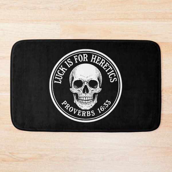 Item preview, Proverbs 16:33 Luck Is For Heretics designed and sold by plushism.