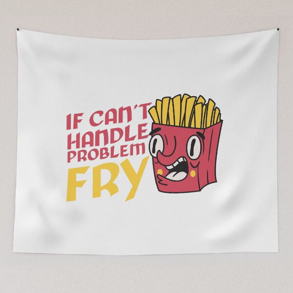 Item preview, If Cant Handle Problem Fry Funny Cartoon designed and sold by drchzak.