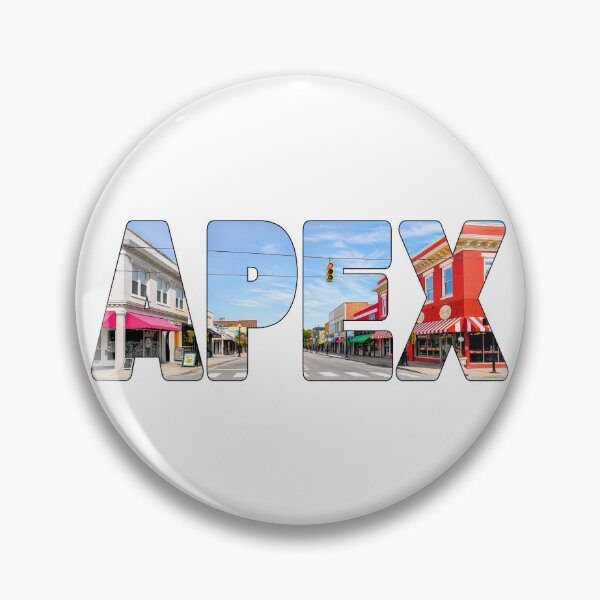 Item preview, APEX - North Carolina Famous Strip of Motels and Shops with Red Pizzeria designed and sold by Adam Gormley.