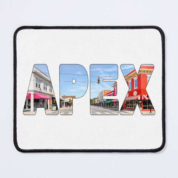 Item preview, APEX - North Carolina Famous Strip of Motels and Shops with Red Pizzeria designed and sold by Adam Gormley.