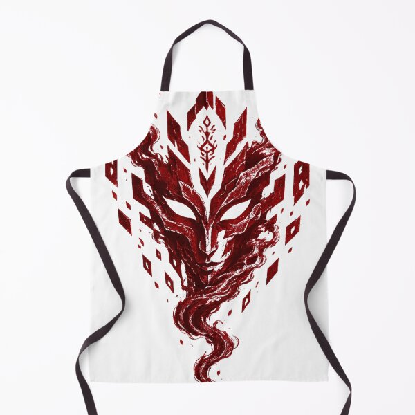 Item preview, Crimson Wraith Mask - Gothic Smoke Art designed and sold by JonelCrafts.