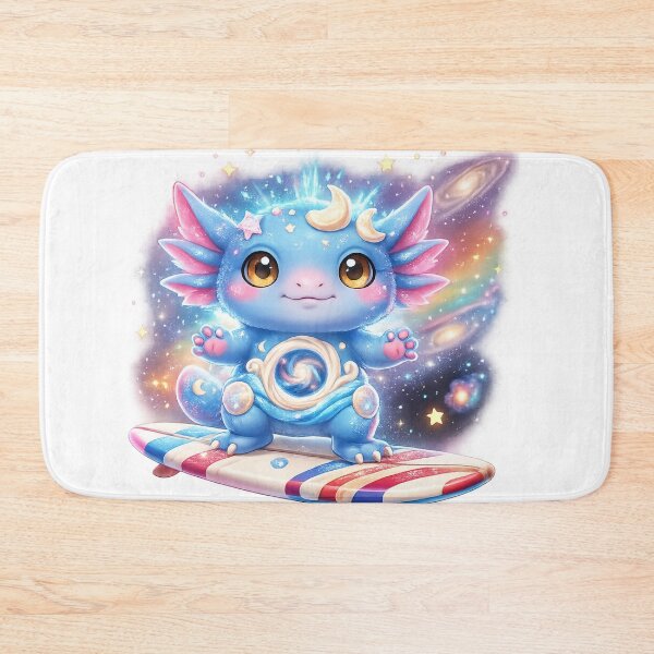 Item preview, Summer Surf Axolotl | Cosmic Wave Rider/Cosmic Companion Cupcake designed and sold by highvibz72.