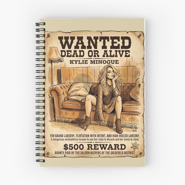 Item preview, Kylie Minogue Golden Wanted Poster designed and sold by RahniNM.
