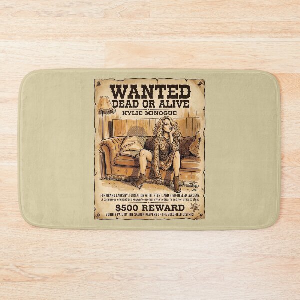 Item preview, Kylie Minogue Golden Wanted Poster designed and sold by RahniNM.