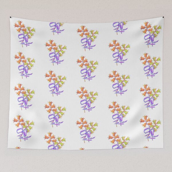 Item preview, Jacaranda Blossom Botanical Flow designed and sold by diaricesalt.