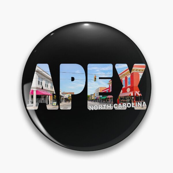 Item preview, APEX North Carolina - Historic District of Motels and Shops with Red Pizzeria designed and sold by Adam Gormley.