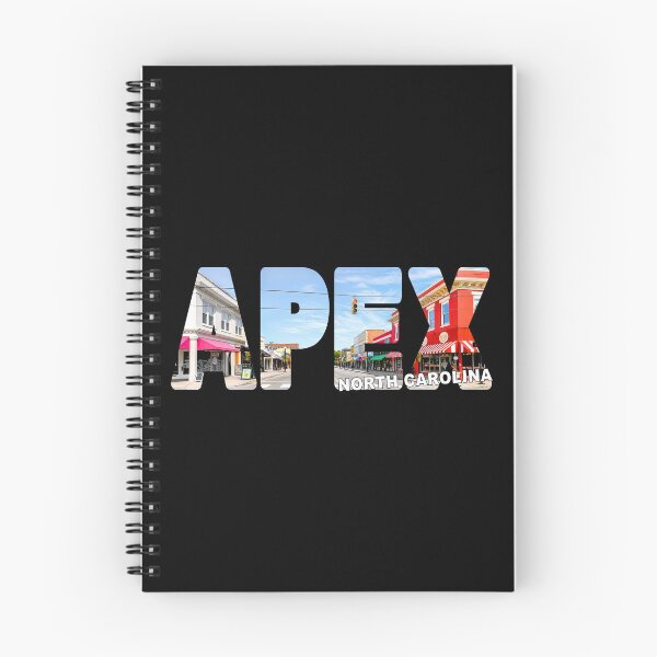 Item preview, APEX North Carolina - Historic District of Motels and Shops with Red Pizzeria designed and sold by Adam Gormley.