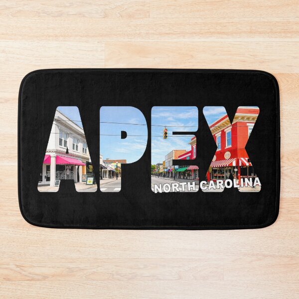 Item preview, APEX North Carolina - Historic District of Motels and Shops with Red Pizzeria designed and sold by Adam Gormley.