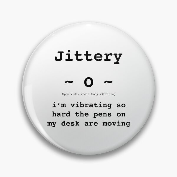 Item preview, Jittery Kaomoji ~ O ~ - Monday Mood - DRYSMIRK designed and sold by DrySmirk.