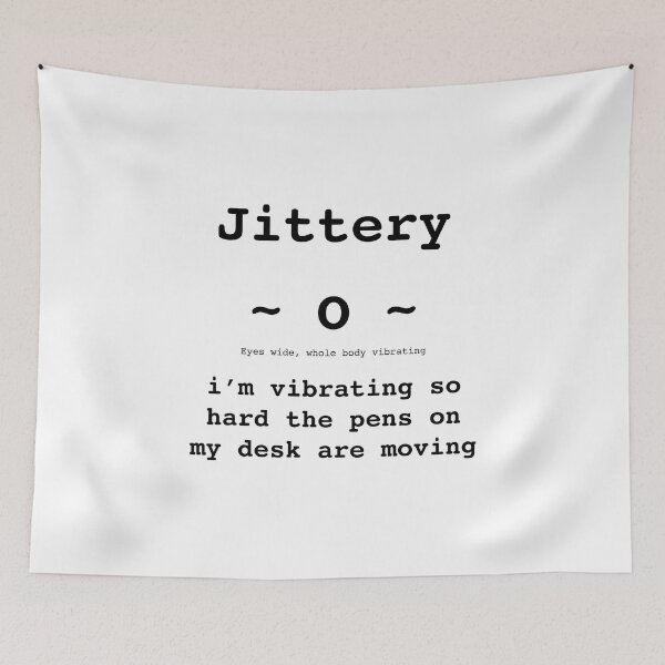 Item preview, Jittery Kaomoji ~ O ~ - Monday Mood - DRYSMIRK designed and sold by DrySmirk.