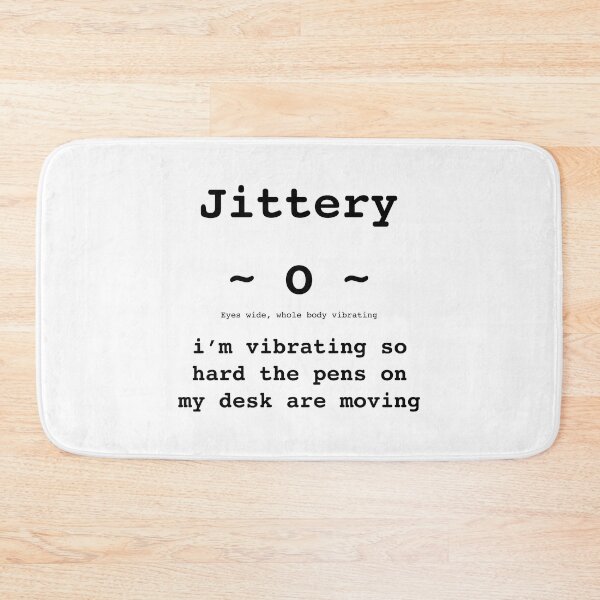 Item preview, Jittery Kaomoji ~ O ~ - Monday Mood - DRYSMIRK designed and sold by DrySmirk.