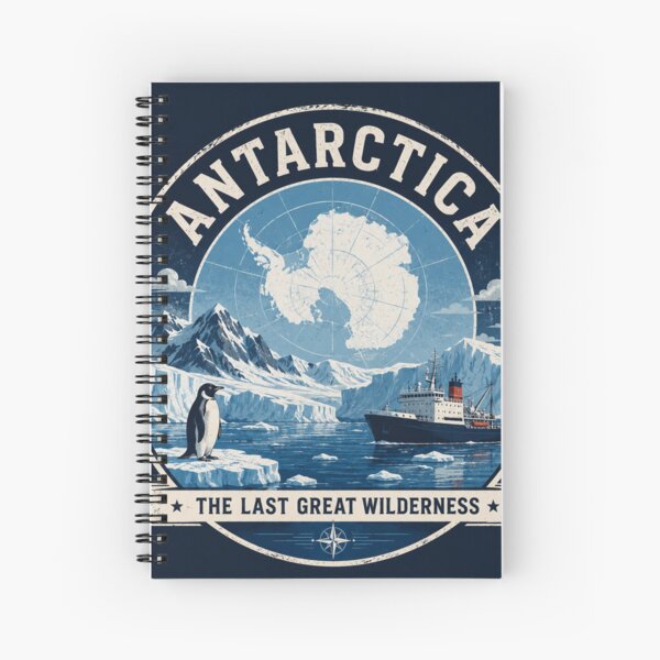 Item preview, Antarctica – The Last Great Wilderness | Vintage Polar Expedition T-Shirt designed and sold by Tanu Biswas.