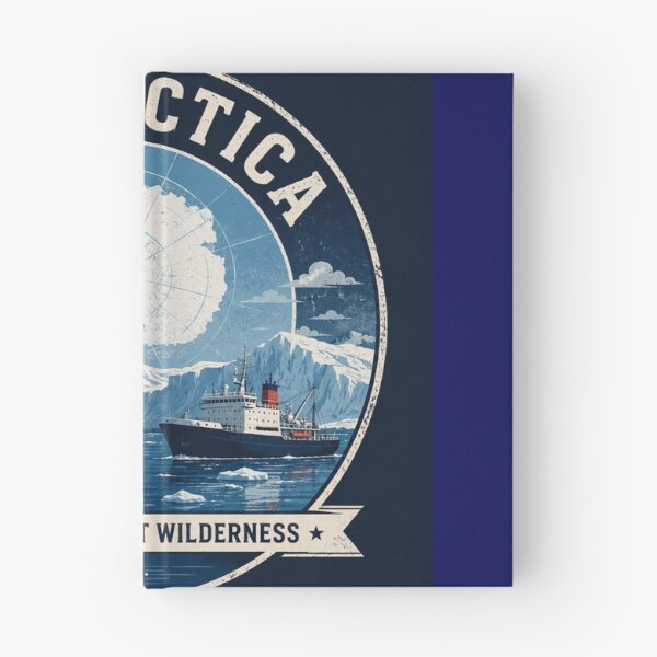 Item preview, Antarctica – The Last Great Wilderness | Vintage Polar Expedition T-Shirt designed and sold by Tanu Biswas.