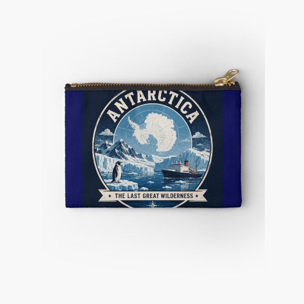 Item preview, Antarctica – The Last Great Wilderness | Vintage Polar Expedition T-Shirt designed and sold by Tanu Biswas.